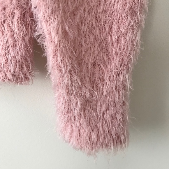 H&M Pink Fuzzy Crew Neck Sweater - Picture 7 of 16